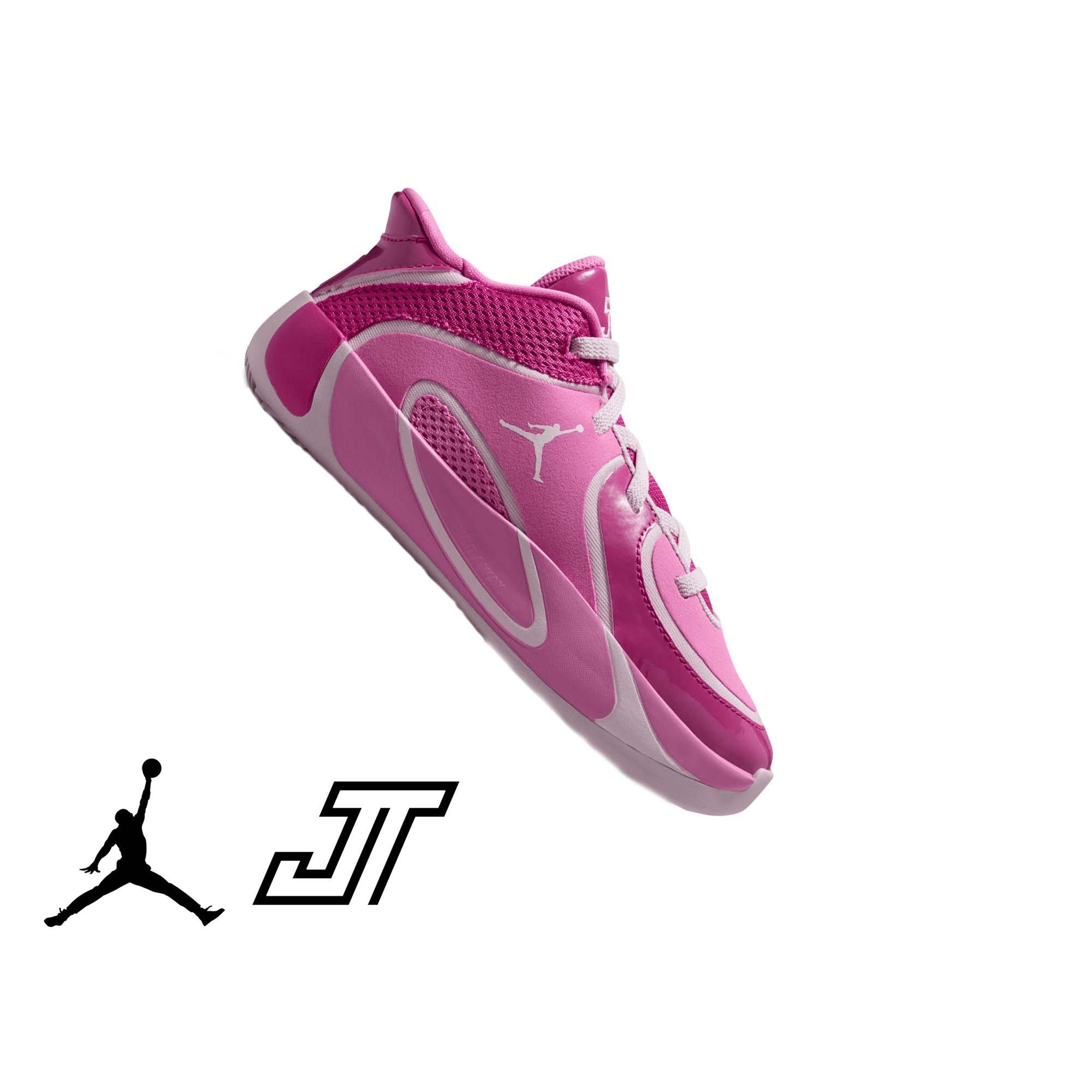 Jordan Tatum 4 "Smoothie" Preschool Kids' Basketball Shoe - CHINA ROSE/REGAL PINK/ACTIVE PINK